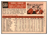 1959 Topps Baseball #533 Darrell Johnson Yankees VG-EX 515928