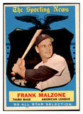 1959 Topps Baseball #558 Frank Malzone A.S. Red Sox VG-EX 515937