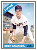 1966 Topps Baseball #582 Garry Roggenburk Twins NR-MT 515946