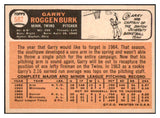 1966 Topps Baseball #582 Garry Roggenburk Twins NR-MT 515946