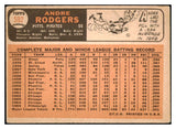 1966 Topps Baseball #592 Andre Rodgers Pirates VG 515983