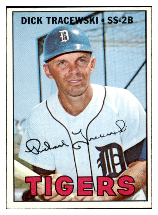 1967 Topps Baseball #559 Dick Tracewski Tigers EX-MT 516045