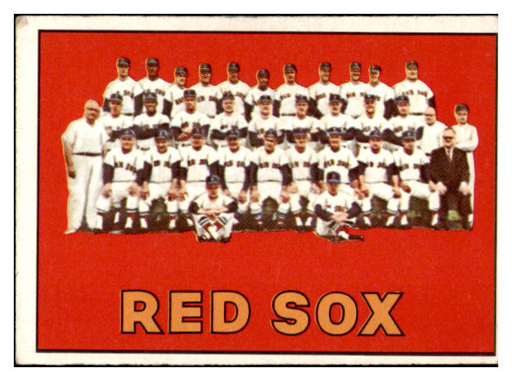 1967 Topps Baseball #604 Boston Red Sox Team VG-EX 516100