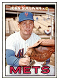 1967 Topps Baseball #568 John Sullivan Mets EX-MT 516110