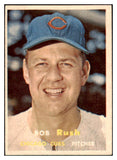 1957 Topps Baseball #137 Bob Rush Cubs EX-MT 516115