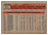 1957 Topps Baseball #092 Mickey Vernon Red Sox EX-MT 516122