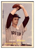 1957 Topps Baseball #056 Dave Sisler Red Sox EX-MT 516129