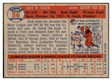 1957 Topps Baseball #056 Dave Sisler Red Sox EX-MT 516129