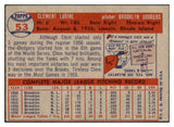 1957 Topps Baseball #053 Clem Labine Dodgers EX-MT 516130