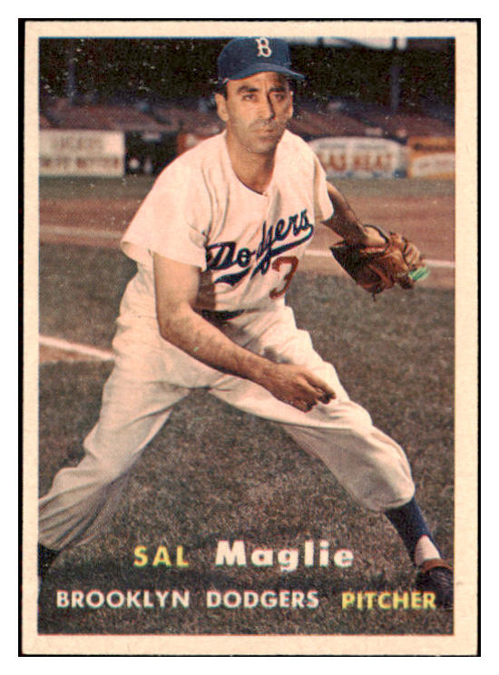 1957 Topps Baseball #005 Sal Maglie Dodgers EX-MT 516143