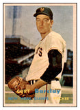 1957 Topps Baseball #361 Curt Barclay Giants EX-MT 516148