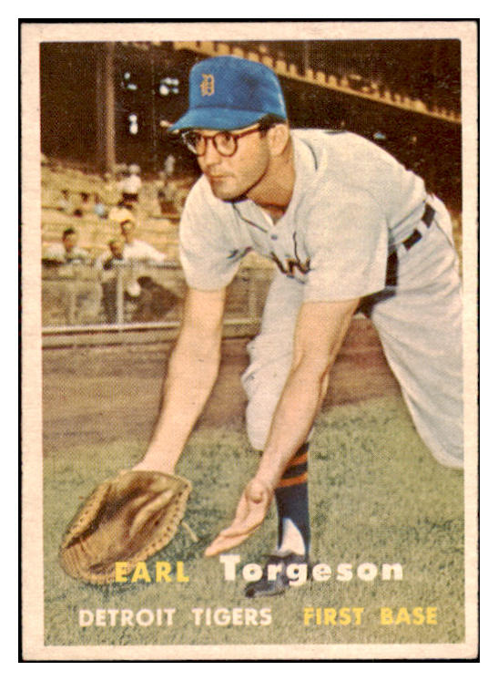 1957 Topps Baseball #357 Earl Torgeson Tigers EX-MT 516149