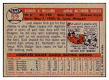 1957 Topps Baseball #059 Dick Williams Orioles EX-MT 516150