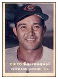 1957 Topps Baseball #067 Chico Carrasquel Indians EX-MT 516151