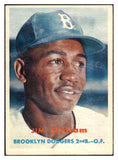 1957 Topps Baseball #115 Jim Gilliam Dodgers EX-MT 516152