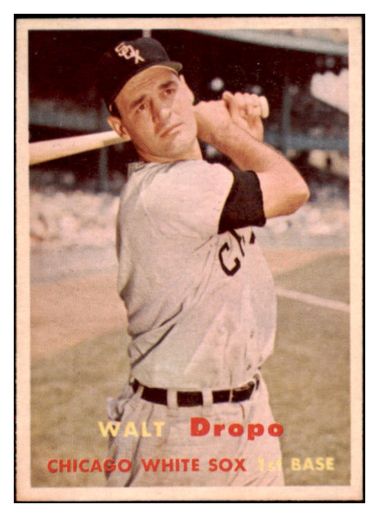 1957 Topps Baseball #257 Walt Dropo White Sox EX-MT 516156