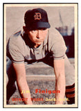 1957 Topps Baseball #248 Jim Finigan Tigers EX-MT 516160