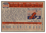 1957 Topps Baseball #233 Art Fowler Reds EX-MT 516165