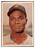 1957 Topps Baseball #249 Dave Pope Indians EX-MT 516181