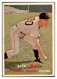 1957 Topps Baseball #308 Dick Hall Pirates EX-MT 516182