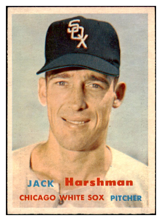 1957 Topps Baseball #152 Jack Harshman White Sox EX-MT 516186