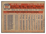 1957 Topps Baseball #092 Mickey Vernon Red Sox EX-MT 516196