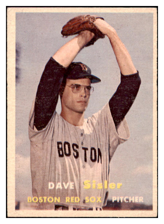 1957 Topps Baseball #056 Dave Sisler Red Sox EX-MT 516200