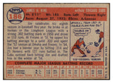 1957 Topps Baseball #186 Jim King Cubs EX-MT 516204