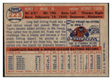 1957 Topps Baseball #223 Frank House Tigers EX-MT 516228