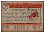 1957 Topps Baseball #217 Gene Stephens Red Sox EX-MT 516229