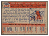 1957 Topps Baseball #207 Billy Hunter A's EX-MT 516234