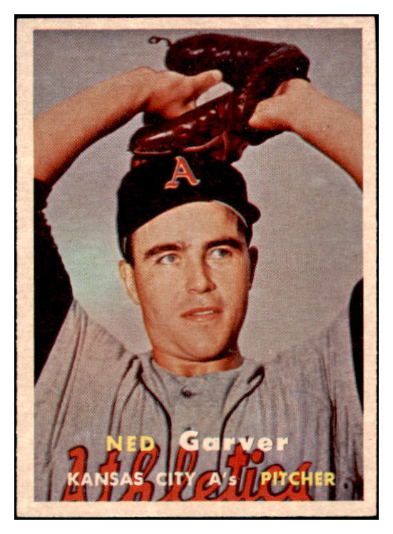 1957 Topps Baseball #285 Ned Garver A's EX-MT 516244