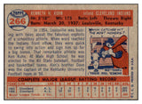 1957 Topps Baseball #266 Ken Kuhn Indians EX-MT 516245