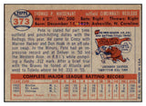 1957 Topps Baseball #373 Pete Whisenant Reds EX-MT 516260