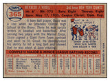 1957 Topps Baseball #365 Ossie Virgil Giants EX-MT 516265