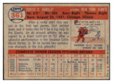 1957 Topps Baseball #361 Curt Barclay Giants EX-MT 516266