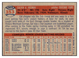 1957 Topps Baseball #353 Cal Neeman Cubs EX-MT 516268