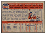 1957 Topps Baseball #320 Neil Chrisley Senators EX-MT 516278