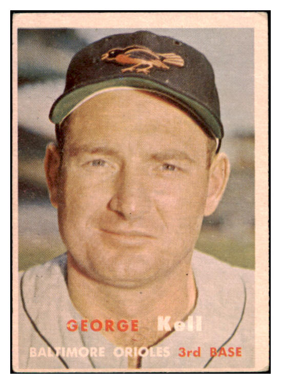 1957 Topps Baseball #230 George Kell Orioles EX-MT 516282