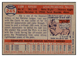 1957 Topps Baseball #245 Rip Repulski Phillies EX-MT 516290