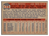 1957 Topps Baseball #118 Bob Porterfield Red Sox EX-MT 516297