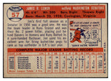 1957 Topps Baseball #057 Jim Lemon Senators EX-MT 516301