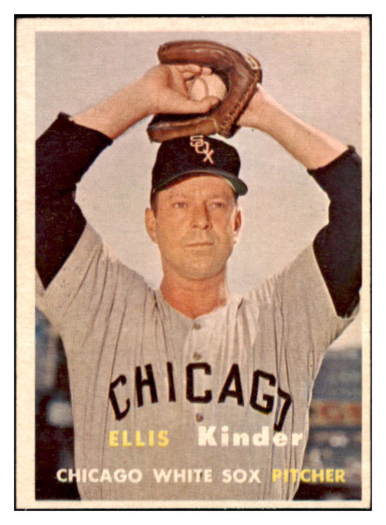 1957 Topps Baseball #352 Ellis Kinder White Sox EX-MT 516305