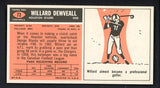 1965 Topps Football #073 Willard Dewveall Oilers NR-MT 516318