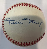 Willie Mays Mickey Mantle Duke Snider Autographed Signed Baseball JSA