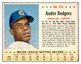 1963 Jello #173 Andre Rodgers Cubs VG-EX 516330