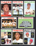 1964 Topps Baseball Complete Set EX+/EX-MT Mantle Palmer Aaron 516355