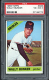 1966 Topps Baseball #499 Wally Bunker Orioles PSA 4 VG-EX 516442