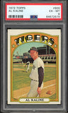 1972 Topps Baseball #600 Al Kaline Tigers PSA 6 EX-MT 516462