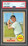 1968 Topps Baseball #240 Al Kaline Tigers PSA 6 EX-MT 516477